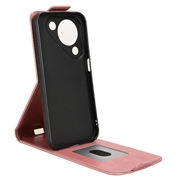 Huawei Pura 90 Vertical Flip Case with Stand - Rose Gold