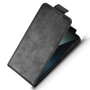 Sony Xperia 1 VIII Vertical Flip Case with Stand - Black