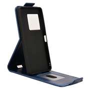 Sony Xperia 1 VIII Vertical Flip Case with Stand - Dark Blue