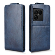 Sony Xperia 1 VIII Vertical Flip Case with Stand - Dark Blue