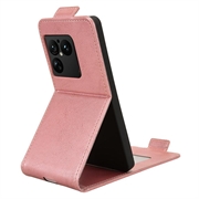 Sony Xperia 1 VIII Vertical Flip Case with Stand - Rose Gold