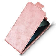 Sony Xperia 1 VIII Vertical Flip Case with Stand - Rose Gold
