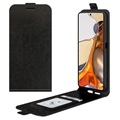 Xiaomi 11T/11T Pro Vertical Flip Case with Card Holder - Black