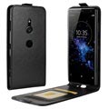 Sony Xperia XZ3 Vertical Flip Case with Card Slot