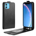 iPhone 11 Vertical Flip Case with Card Slot - Black