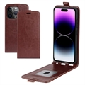 iPhone 15 Pro Max Vertical Flip Case with Card Slot