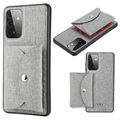 Vili T Series Samsung Galaxy A72 5G Case with Magnetic Wallet - Grey