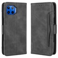 Vintage Series Motorola Moto G 5G Plus Wallet Case with Card Holder - Black