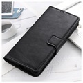 Vintage Series Samsung Galaxy A22 5G, Galaxy F42 5G Wallet Case - Black