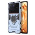 Vivo X80 Pro Hybrid Case with Ring Holder - Blue