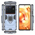 Vivo X80 Pro Hybrid Case with Ring Holder - Blue