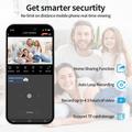 W05 1080P Mini WiFi Indoor Security Camera with Night Vision - White