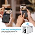 W05 1080P Mini WiFi Indoor Security Camera with Night Vision - White