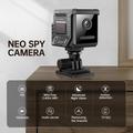 W07 WiFi Mini Security Camera with Motion Detection - Black
