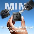 W09 Mini WiFi Security Camera 1080P with Motion Detection and Two-Way Audio - Black