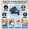 W09 WiFi HD Mini Security Camera with Motion Detection - Black