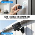 W09 WiFi HD Mini Security Camera with Motion Detection - Black