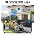 W09 WiFi HD Mini Security Camera with Motion Detection - Black