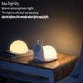 W11 Snail Design MagSafe Wireless Charger with Night Light - White