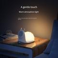W11 Snail Design MagSafe Wireless Charger with Night Light - White