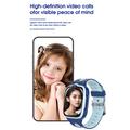 W19 4G Kids Smartwatch with Video Calling, WiFi/LBS Positioning - Blue