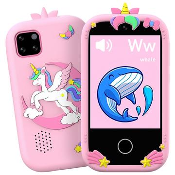 W5 Kids Smart Toy with Games, Camera, Video Recorder, 32GB Memory Card - Pink / Uniqorn
