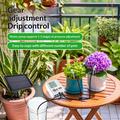 WD-01GD Smart Solar Plant Watering System - Dual Pump, Timer, Adjustable Drip Arrows