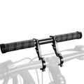 WEST BIKING Aluminum Alloy Bicycle Handlebar Extender Double Clamp Bracket for Bike Light GPS Computer