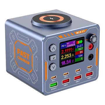 WLX-F1 8-Port Wireless Fast Charging Station - 140W