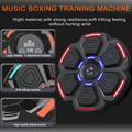 Wall-Mounted Smart Boxing Machine with Music - Black
