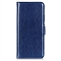 Nokia C02 Wallet Case with Magnetic Closure - Blue