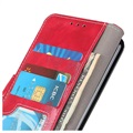 Motorola Moto G52 Wallet Case with Magnetic Closure - Red
