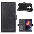 Motorola Moto G9 Play Wallet Case with Magnetic Closure - Black