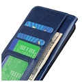 Nokia C21 Wallet Case with Magnetic Closure - Blue