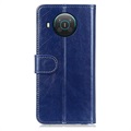 Nokia X10/X20 Wallet Case with Magnetic Closure - Blue