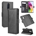 OnePlus 8 Wallet Case with Magnetic Closure - Black