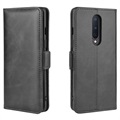 OnePlus 8 Wallet Case with Magnetic Closure - Black