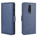 OnePlus 8 Wallet Case with Magnetic Closure - Blue