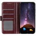 OnePlus Nord N200 5G Wallet Case with Magnetic Closure - Brown