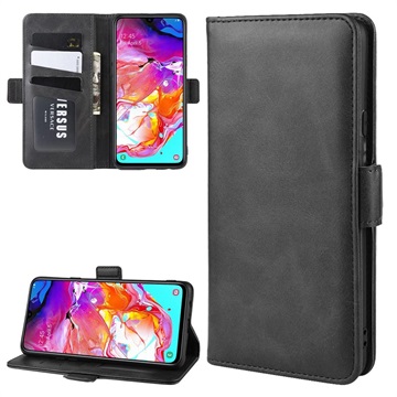 Samsung Galaxy A20s Wallet Case with Magnetic Closure