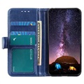 Samsung Galaxy A32 5G/M32 5G Wallet Case with Magnetic Closure - Blue