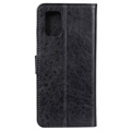 Samsung Galaxy A41 Wallet Case with Magnetic Closure - Black