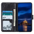 Samsung Galaxy A41 Wallet Case with Magnetic Closure - Black