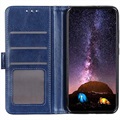 Samsung Galaxy A51 Wallet Case with Magnetic Closure - Blue