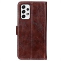 Samsung Galaxy A53 5G Wallet Case with Stand Feature - Brown