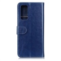 Samsung Galaxy A72 5G Wallet Case with Magnetic Closure - Blue