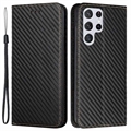 iPhone 14 Pro Wallet Case - Carbon Fiber - Black