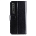 Sony Xperia 1 III Wallet Case with Magnetic Closure - Black