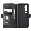 Xiaomi Mi Note 10/10 Pro Wallet Case with Magnetic Closure - Black