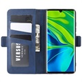 Xiaomi Mi Note 10/10 Pro Wallet Case with Magnetic Closure - Blue